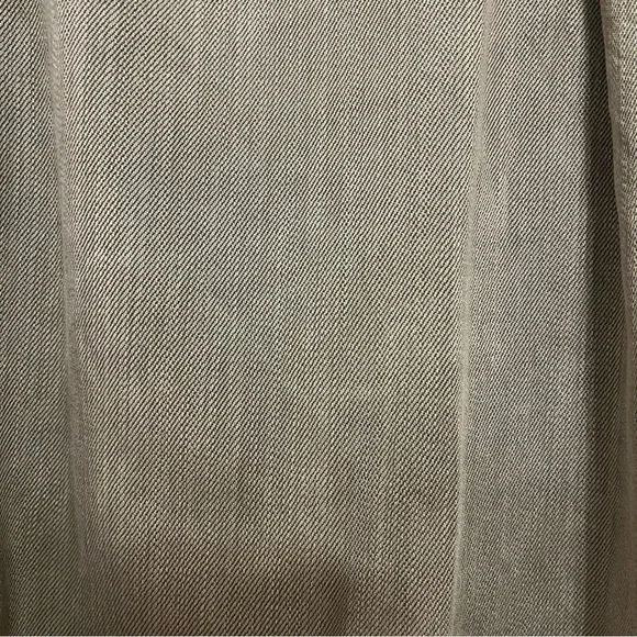 Anthropologie Olive Green and Bronze Sequin Button Down Shirt Size 8 - Picture 14 of 16